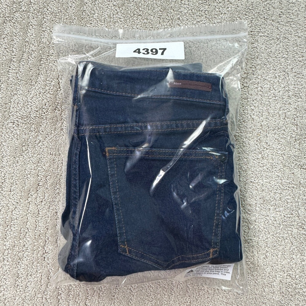 Pilcro And The Letterpress Jeans Mid Rise Skinny Blue Denim Women's Size 28 - Picture 14 of 14